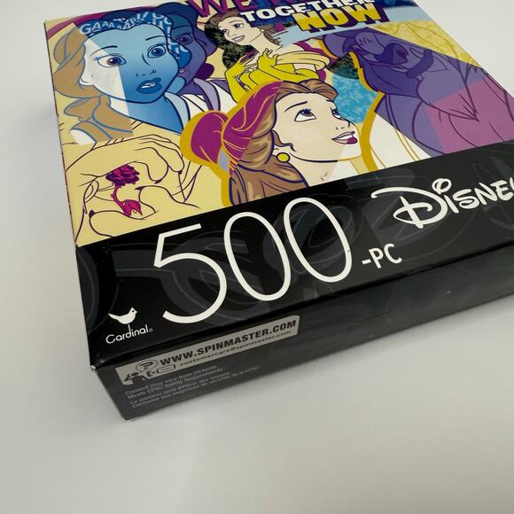Cardinal Disney 500 Piece Jigsaw Puzzle Beauty & The Beast Belle Ages 9+ New - Picture 2 of 8
